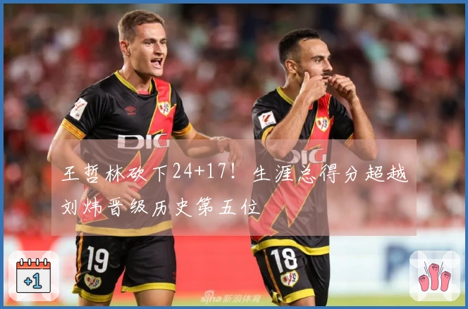 王哲林砍下24+17！生涯总得分超越刘炜晋级历史第五位
